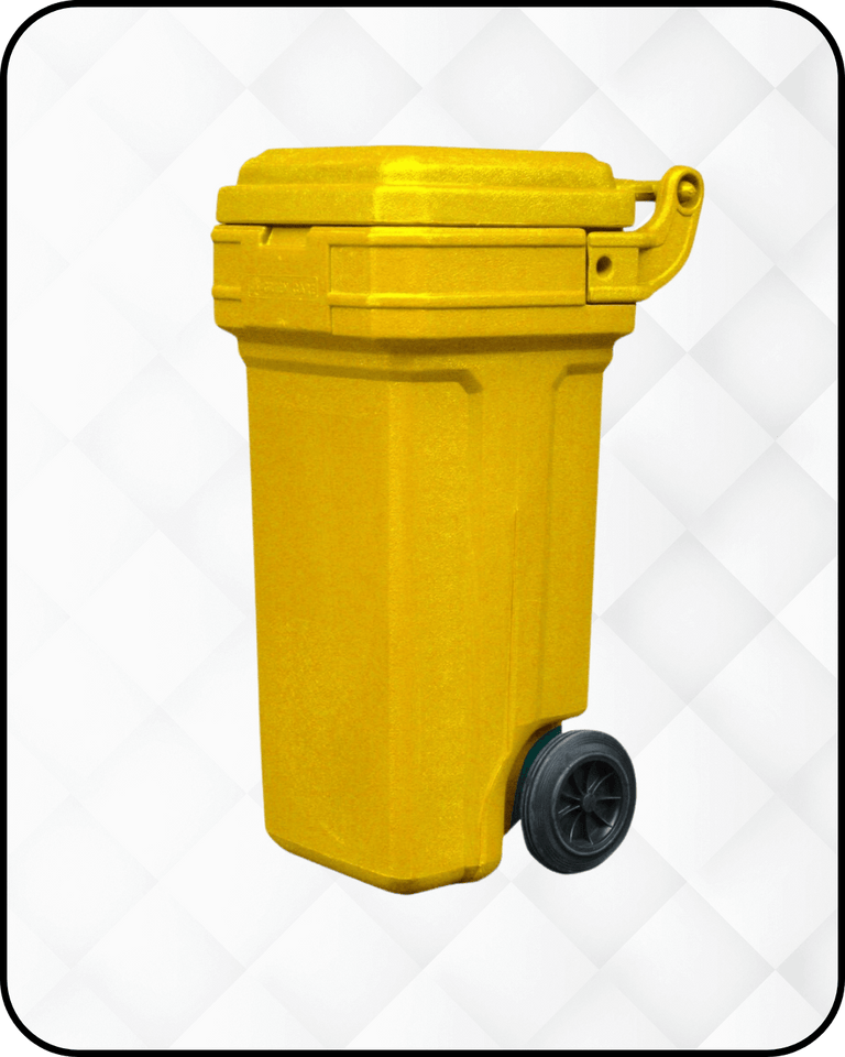 Rolling Trash Bin