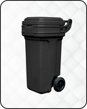 Rolling Trash Bin