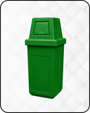 Hooded Trash Bin