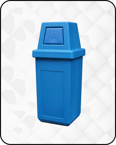 Hooded Trash Bin