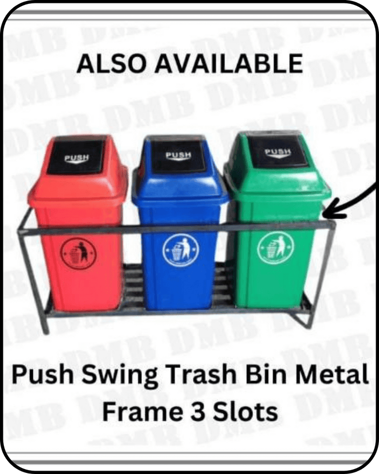 PUSH SWING TRASH BIN